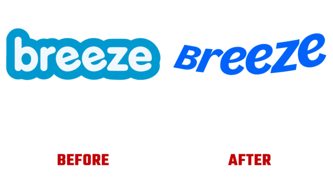 Breeze Vorher und Nachher Logo (Geschichte)