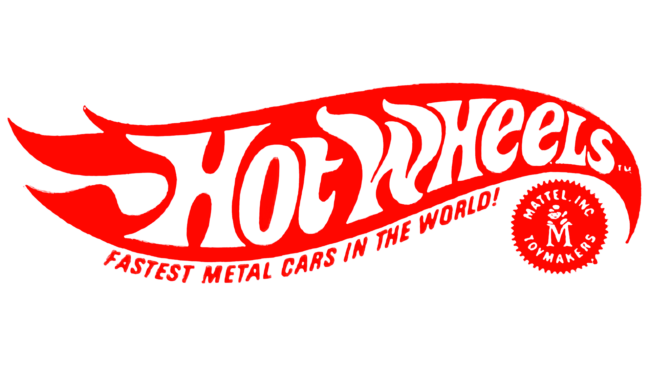 Hot Wheels Logo 1969-1970