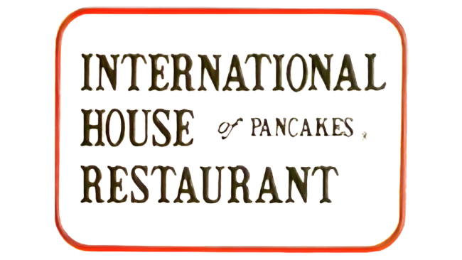 International House of Pancakes Logo 1982-1992