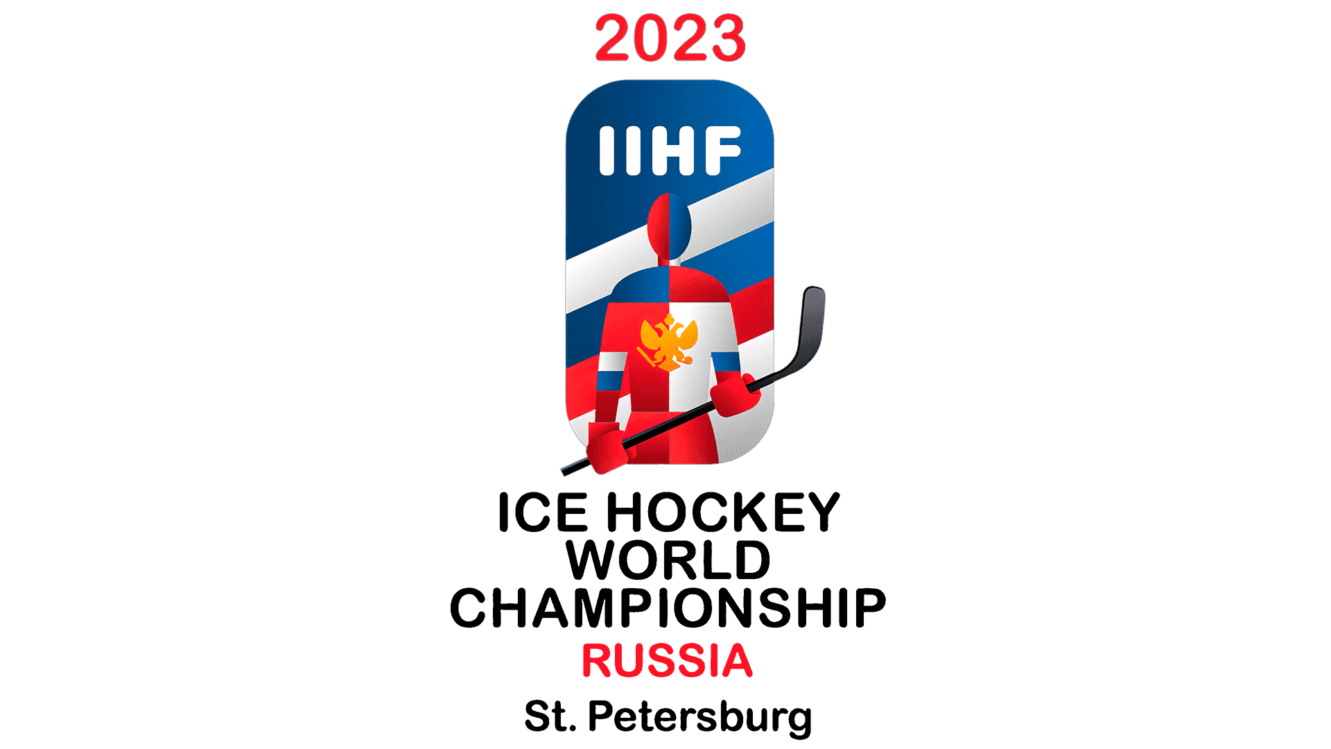 Logo Der Eishockey Weltmeisterschaft 2023 Enth llt Logo Zeichen