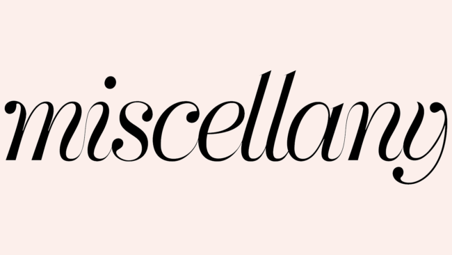 Miscellany Neues Logo
