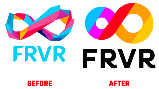 FRVR Vorher und Nachher Logo (Geschichte)