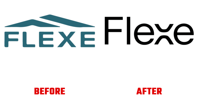 Flexe Vorher und Nachher Logo (Geschichte)