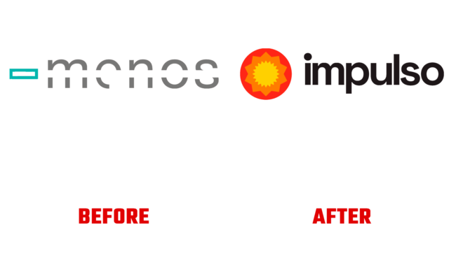 Impulso Vorher und Nachher Logo (Geschichte)