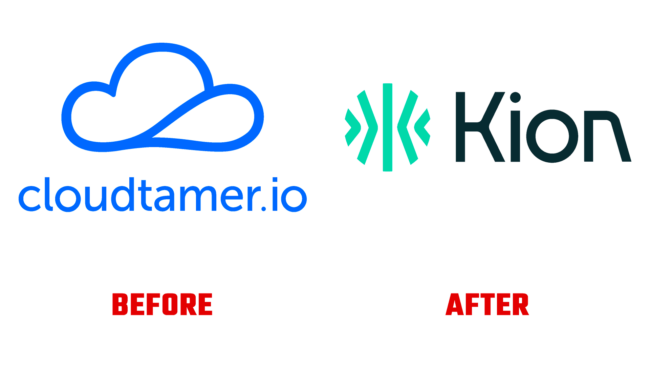 Kion Vorher und Nachher Logo (Geschichte)