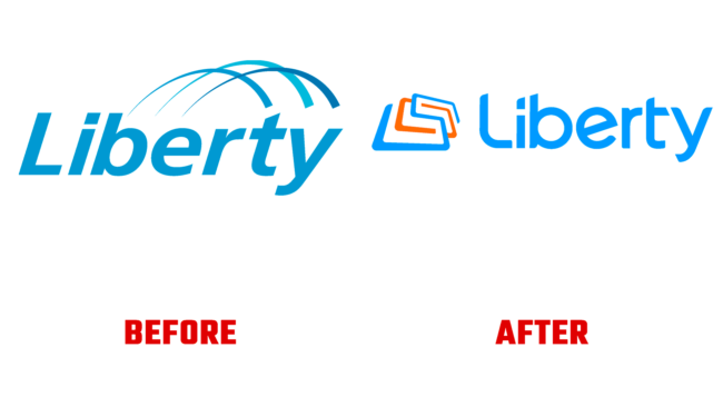 Liberty Vorher und Nachher Logo (Geschichte)