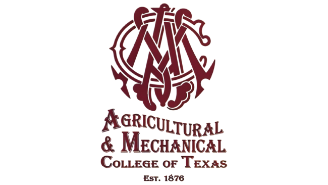 Texas A&M Aggies Logo 1876-1907