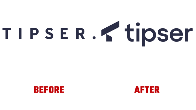 Tipser Vorher und Nachher Logo (Geschichte)