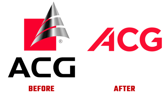 ACG Vorher und Nachher Logo (Geschichte)