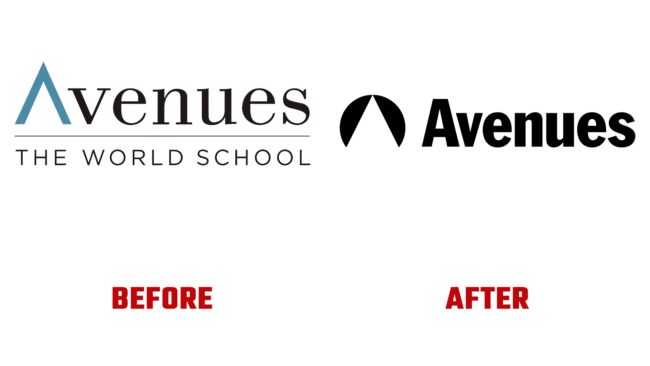Avenues Vorher und Nachher Logo (Geschichte)