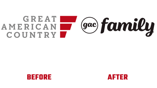 GAC Family Vorher und Nachher Logo (Geschichte)