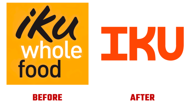 IKU Vorher und Nachher Logo (Geschichte)