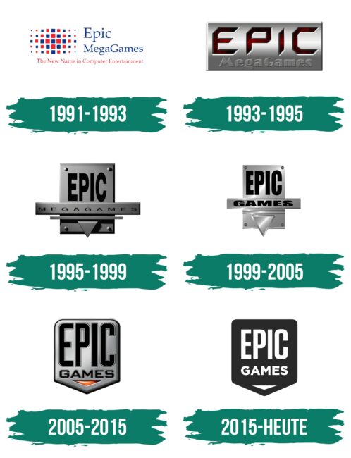 Epic Games Logo Geschichte