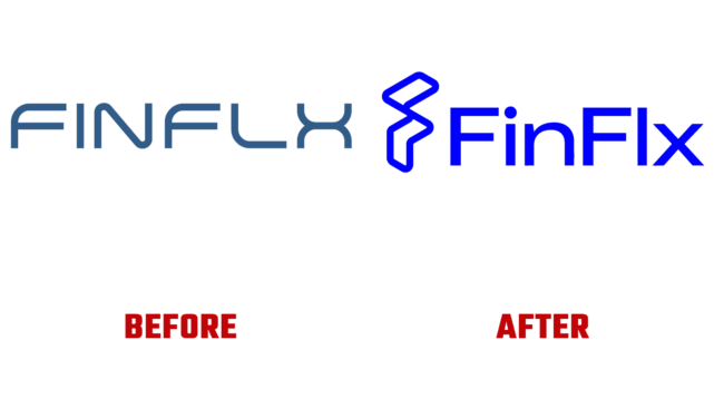 FinFlx Vorher und Nachher Logo (Geschichte)