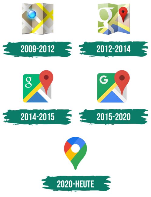 Google Maps Icons Logo Geschichte