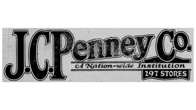 J.C. Penney Co., Incorporated Logo 1917-1920