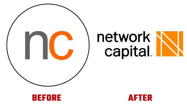 Network Capital Vorher und Nachher Logo (Geschichte)