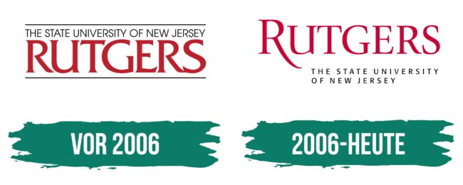 Rutgers University Logo Geschichte