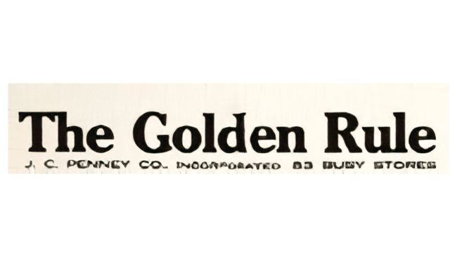 The Golden Rule Logo 1909-1916