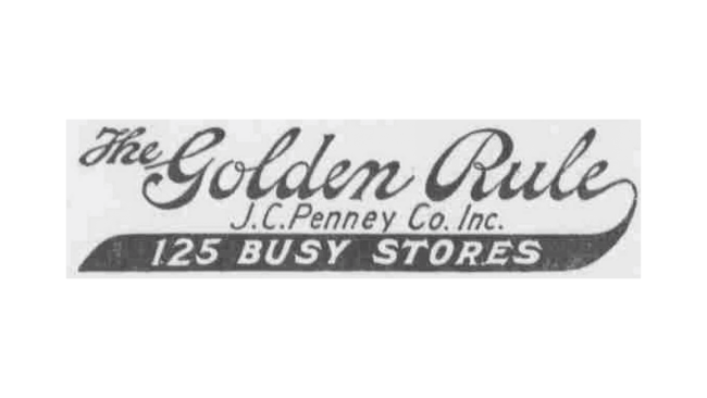 The Golden Rule Logo 1916-1917