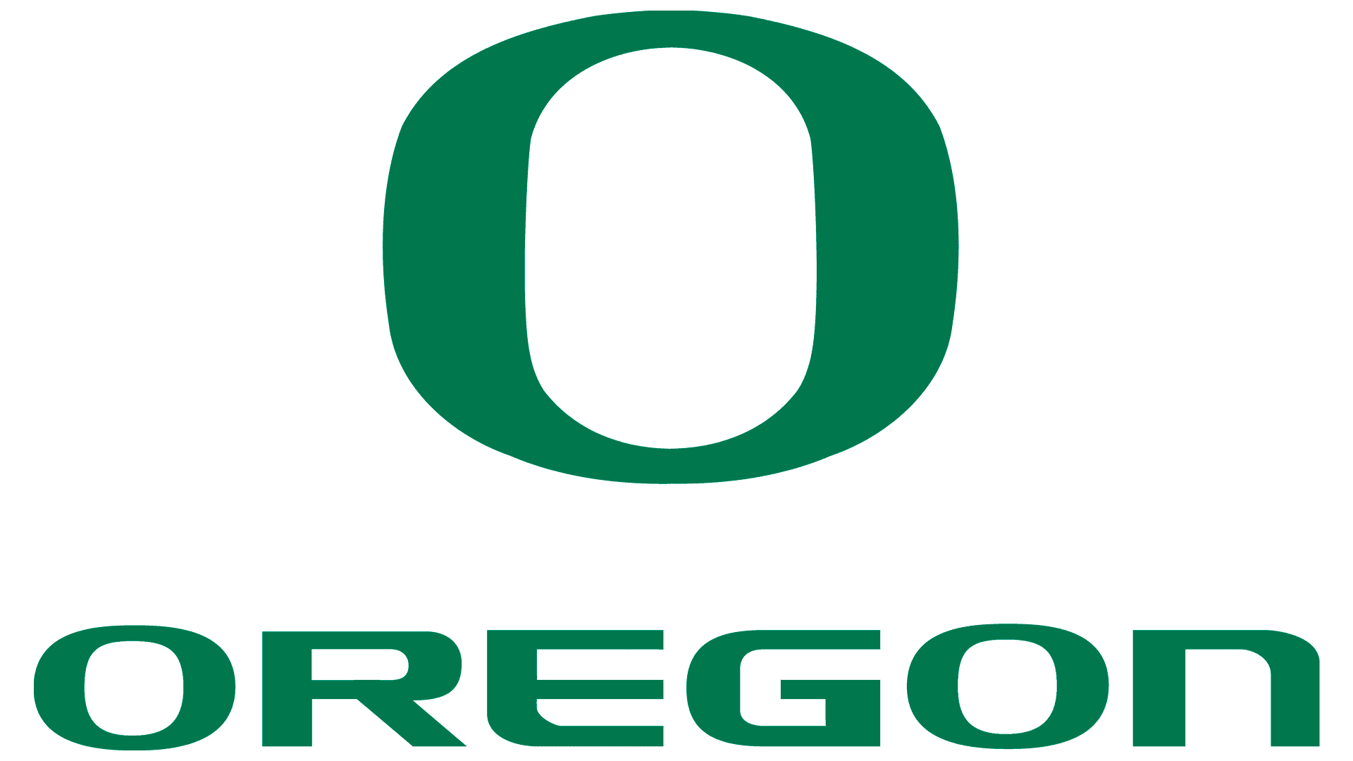 University of Oregon Logo Logo, zeichen, emblem, symbol. Geschichte