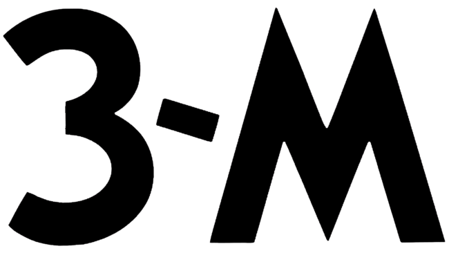 3 M (second era) Logo 1944-1948