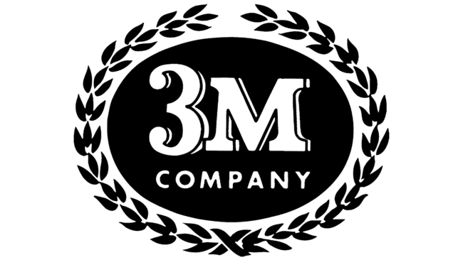 3M Company (second era) Logo 1954-1955