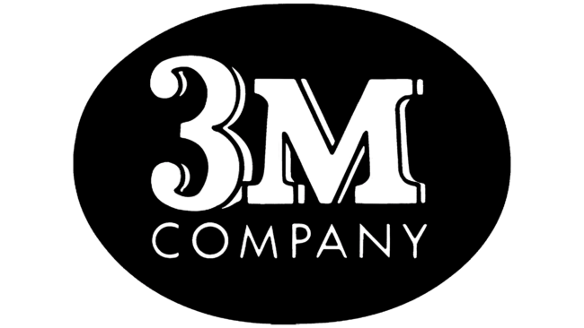 3M Company (second era) Logo 1954-1957