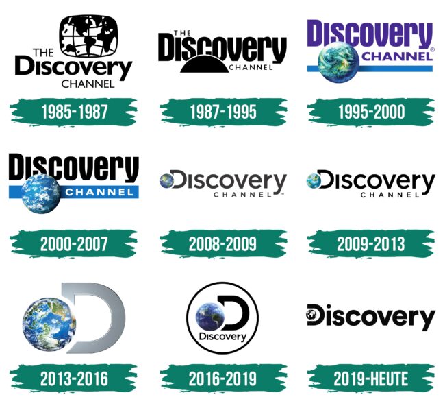 Discovery Logo Geschichte