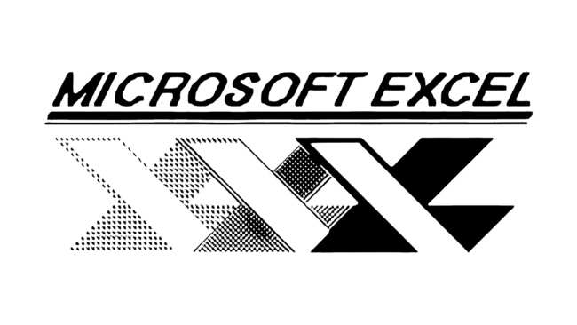 Excel 2.0 Logo 1985-1990