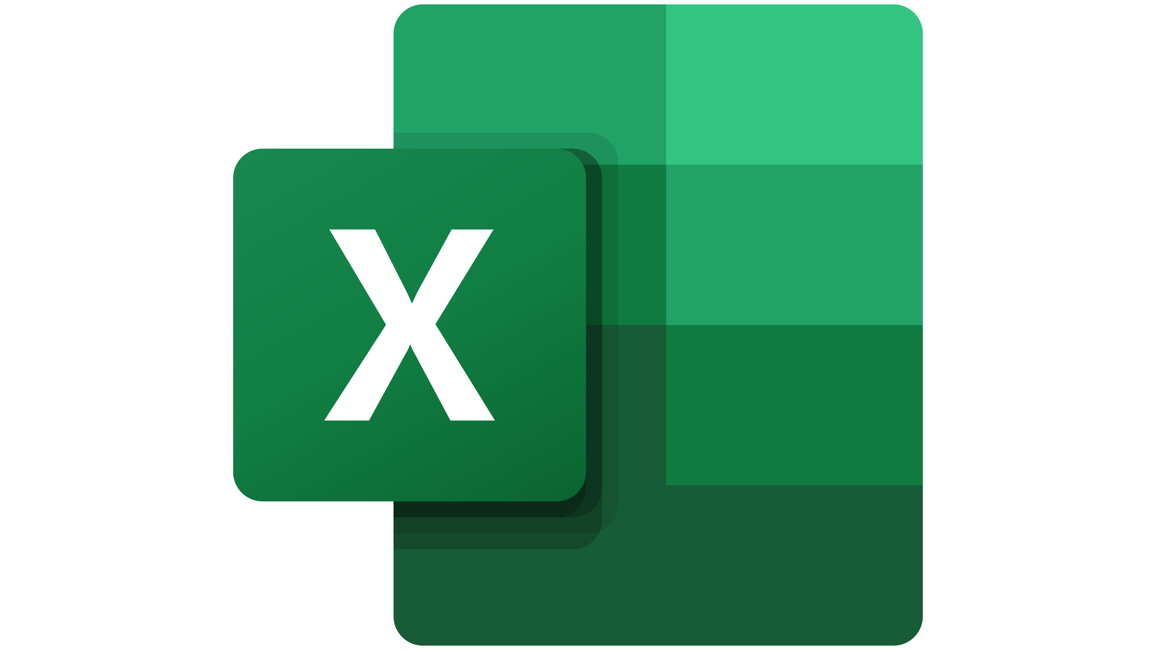Excel 365Excel 2016, 2019 Logo