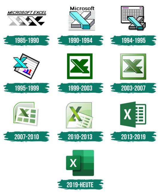 Excel Logo Geschichte