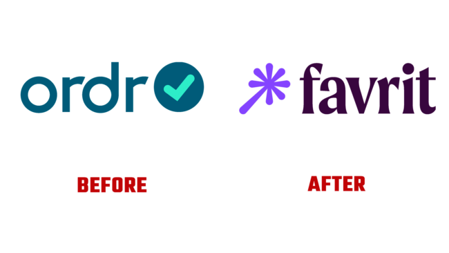 Favrit Vorher und Nachher Logo (Geschichte)