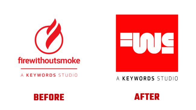 Fire Without Smoke Vorher und Nachher Logo (Geschichte)