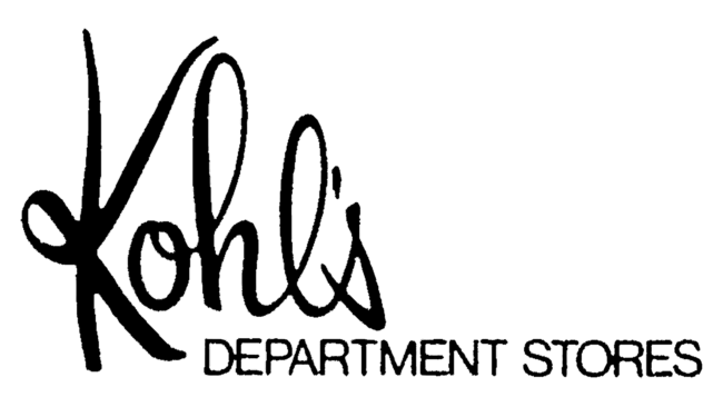 Kohl's Department Stores Logo 1979-1983