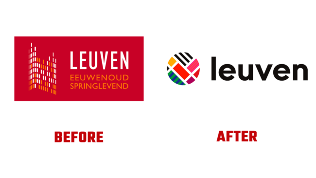 Leuven Vorher und Nachher Logo (Geschichte)