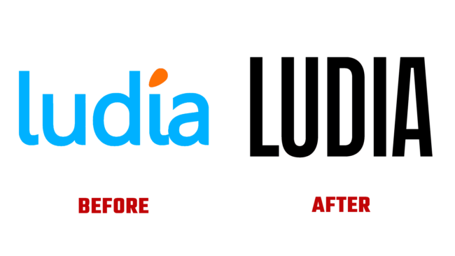 Ludia Vorher und Nachher Logo (Geschichte)