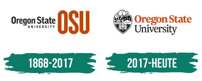 Oregon State University Logo Geschichte