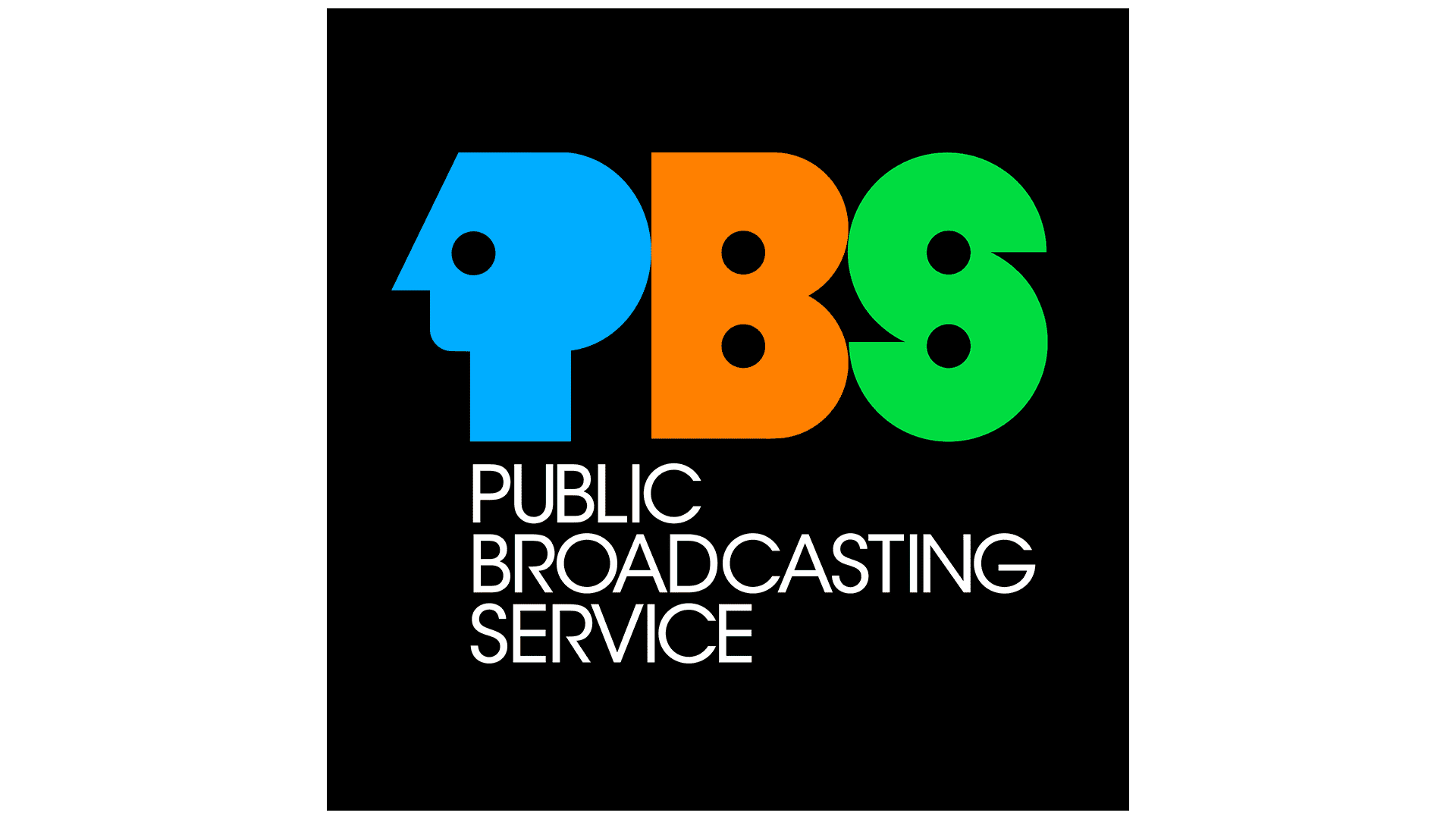 PBS Logo Logo, zeichen, emblem, symbol. Geschichte und Bedeutung