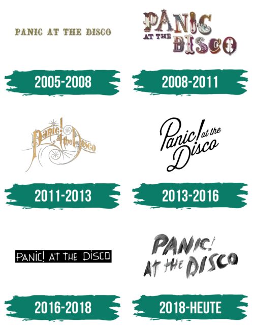 Panic! at the Disco Logo Geschichte