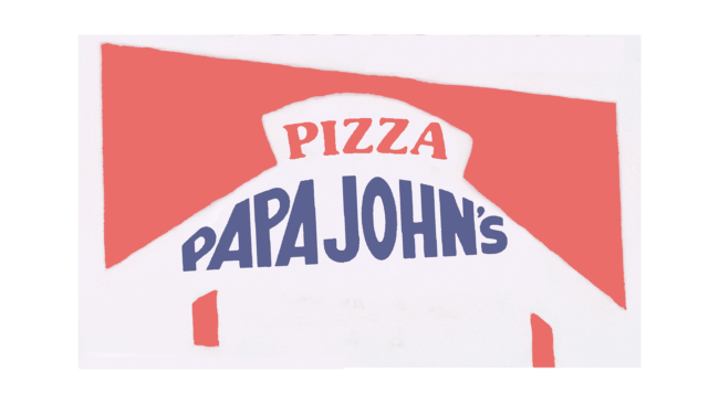 Papa John's Pizza Logo 1984