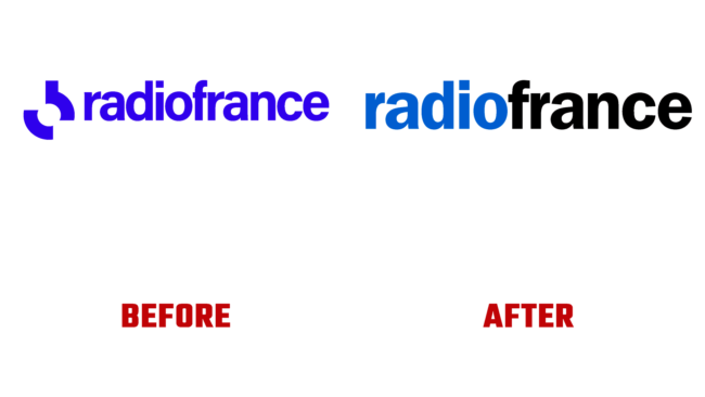 Radio France Vorher und Nachher Logo (Geschichte)