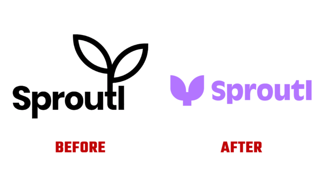 Sproutl Vorher und Nachher Logo (Geschichte)