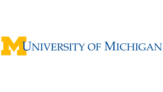 University Of Michigan Zeichen