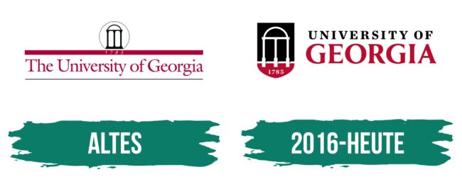 University of Georgia Logo Geschichte