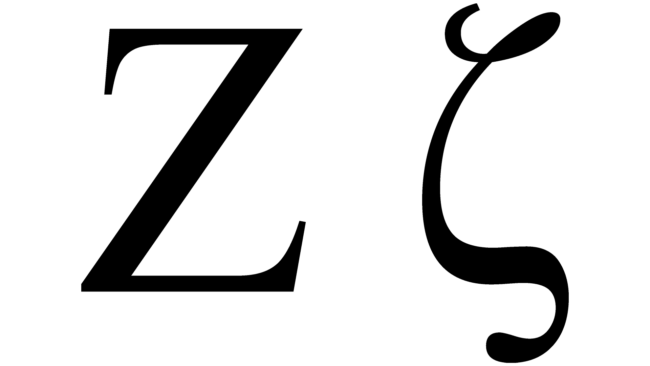 Zeta Greek Zeichen
