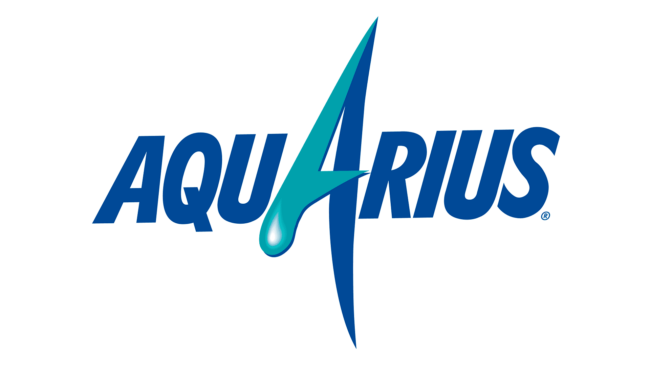 Aquarius (drink) Logo 1991-2005