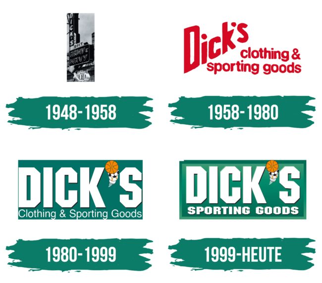 История логотипа Dick's Sporting Goods