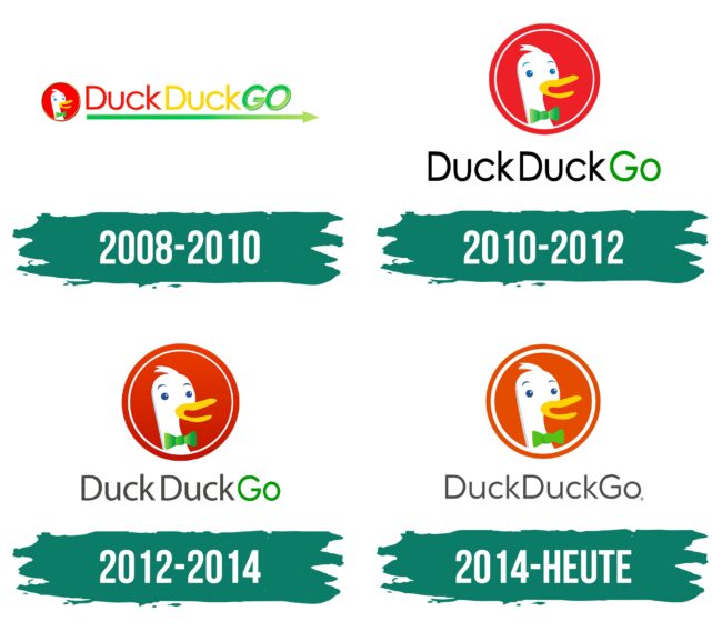 DuckDuckGo Logo Geschichte