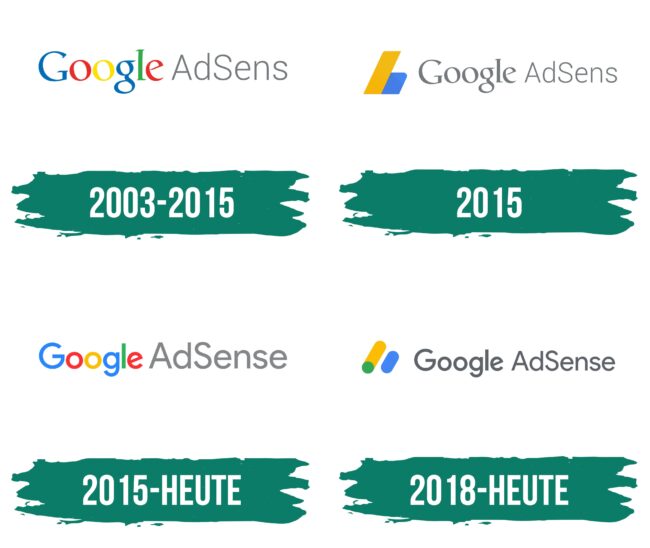 Google Adsense Logo Geschichte